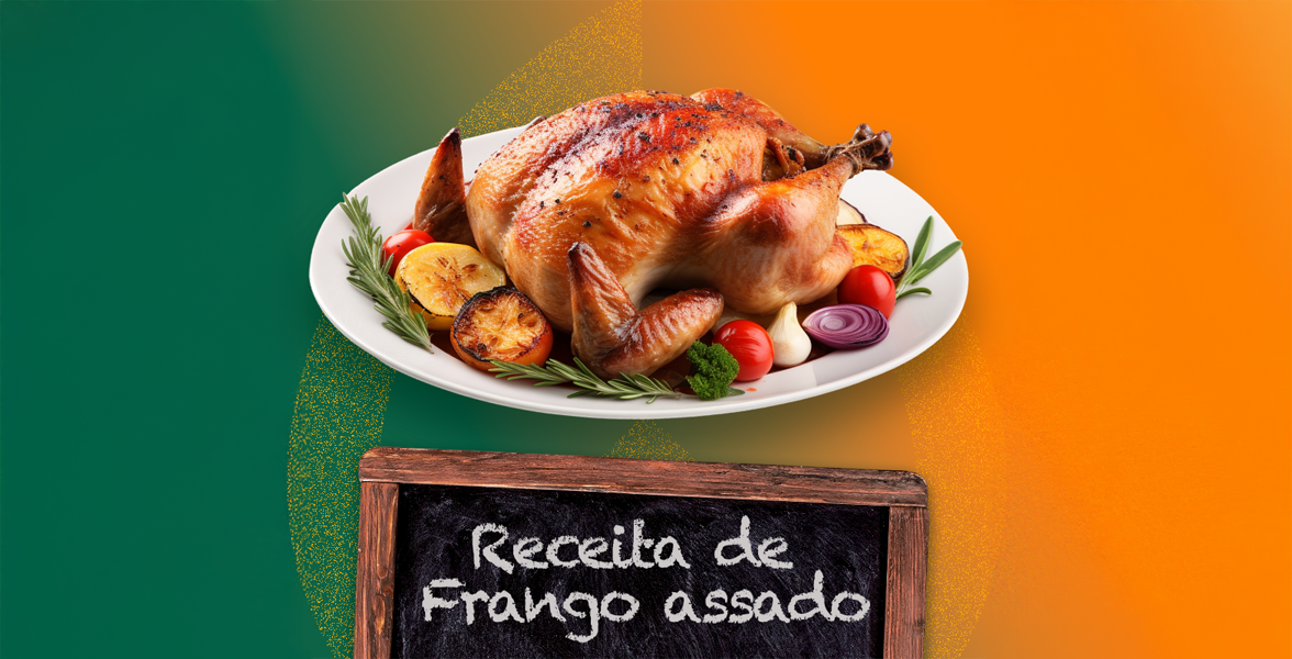 Frango Assado - receita especial Senna Gás